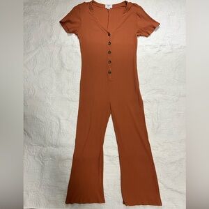 RVCA Sunday Collection Jumpsuit Size Large